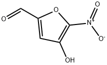 2-Furancarboxaldehyde, 4-hydroxy-5-nitro- (9CI) Struktur