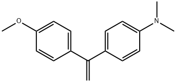 4-[1-(4-Methoxyphenyl)vinyl]-N,N-dimethylaniline Struktur