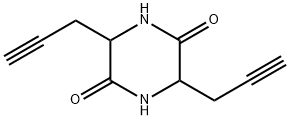 2,5-Piperazinedione,3,6-di-2-propynyl-(6CI) Struktur