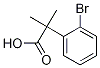 2-(2-Bromophenyl)-2-methylpropionic acid Struktur