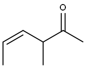 4-Hexen-2-one, 3-methyl-, (Z)- (9CI) Struktur