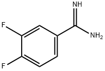 3,4-DIFLUORO-BENZAMIDINE Struktur