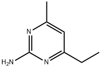 2-Pyrimidinamine, 4-ethyl-6-methyl- (9CI) Struktur