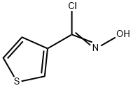 3-THIOPHENE CARBOXIMIDOYL CHLORIDE,N-HYDROXY Struktur