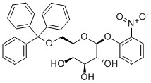 2-Nitrophenyl6-O-trityl-b-D-galactopyranoside Struktur