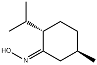 Cyclohexanone, 5-methyl-2-(1-methylethyl)-, oxime, [2S-(1Z,2alpha,5ba)]- (9CI) Struktur