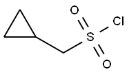 CYCLOPROPYLMETHANESULFONYL CHLORIDE Struktur