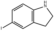 6-IODO-2,3-DIHYDRO-1H-INDOLE Struktur