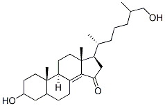 cholest-8(14)-ene-3,26-diol-15-one Struktur