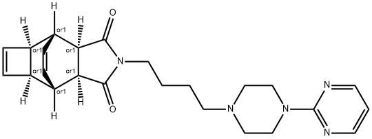 zalospirone Struktur