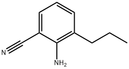 Benzonitrile,  2-amino-3-propyl- Struktur