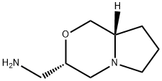 ((3S,8aS)-hexahydro-1H-pyrrolo[2,1-c][1,4]oxazin-3-yl)MethanaMine Struktur