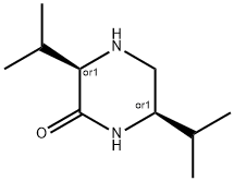 Piperazinone, 3,6-bis(1-methylethyl)-, cis- (9CI) Struktur