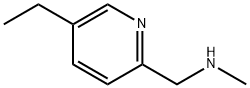 2-Pyridinemethanamine,5-ethyl-N-methyl-(9CI) Struktur