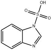 1H-Benzimidazole-1-sulfonicacid(9CI) Struktur