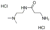 3-Amino-N-[2-(dimethylamino)ethyl]propanamidedihydrochloride Struktur