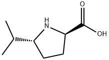 D-Proline, 5-(1-methylethyl)-, trans- (9CI) Struktur