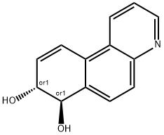 BENZO(F)QUINOLINE-7,8-DIHYDRODIOL Struktur