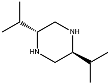 Piperazine, 2,5-bis(1-methylethyl)-, trans- (9CI) Struktur