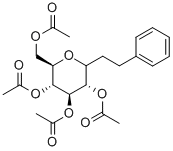 1,5-Anhydro-1-phenethylsorbitol tetraacetate Struktur