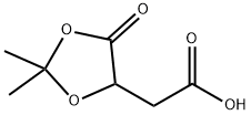 1,3-Dioxolane-4-acetic  acid,2,2-dimethyl-5-oxo- Struktur