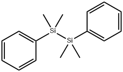 DIPHENYLTETRAMETHYLDISILANE Struktur