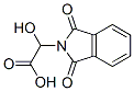 2H-Isoindole-2-acetic  acid,  1,3-dihydro--alpha--hydroxy-1,3-dioxo- Struktur