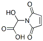 1H-Pyrrole-1-acetic  acid,  2,5-dihydro--alpha--hydroxy-2,5-dioxo- Struktur