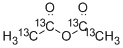 ACETIC ANHYDRIDE (1,1',2,2'-13C4) Struktur