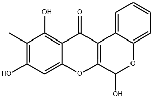 黃細(xì)心酮 B 結(jié)構(gòu)式