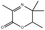 2H-1,4-Oxazin-2-one,  5,6-dihydro-3,5,5,6-tetramethyl- Struktur