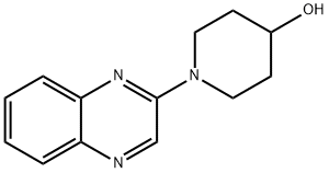 Quinoxalin-2-yl-piperidin-4-ol, 98+% C13H15N3O, MW: 229.28 Struktur