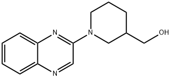 (1-Quinoxalin-2-yl-piperidin-3-yl)-Methanol, 98+% C14H17N3O, MW: 243.31 Struktur