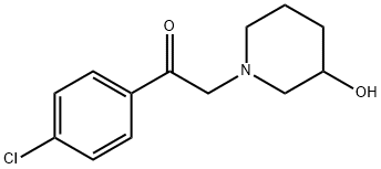 1-(4-Chloro-phenyl)-2-(3-hydroxy-piperidin-1-yl)-ethanone, 98+% C13H16ClNO2, MW: 253.73 Struktur