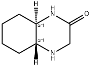 2(1H)-Quinoxalinone,octahydro-,(4aR,8aR)-rel-(9CI) Struktur