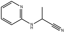 Propanenitrile, 2-(2-pyridinylamino)- (9CI) Struktur