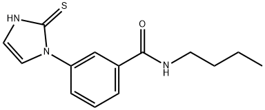 N-Butyl-3-(2-sulfanylidene-2,3-dihydro-1H-imidazol-1-yl)benzamide Struktur