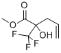 2-HYDROXY-2-TRIFLUOROMETHYL-PENT-4-ENOIC ACID METHYL ESTER Struktur