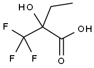 2-HYDROXY-2-(TRIFLUOROMETHYL)BUTYRIC ACID Struktur