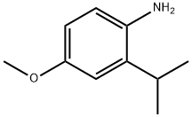 Benzenamine, 4-methoxy-2-(1-methylethyl)- (9CI) Struktur