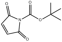 1H-Pyrrole-1-carboxylic acid, 2,5-dihydro-2,5-dioxo-, 1,1-diMethylethyl ester Struktur