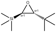 trimethyl-(2-tert-butyloxiran-2-yl)silane Struktur