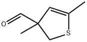 3-Thiophenecarboxaldehyde, 2,3-dihydro-3,5-dimethyl- (9CI) Struktur