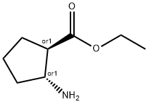 (1R,2R)-ethyl 2-aMinocyclopentanecarboxylate Struktur