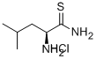 L-LEUCINE THIOAMIDE HYDROCHLORIDE Struktur