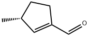 1-Cyclopentene-1-carboxaldehyde, 3-methyl-, (R)- (9CI) Struktur