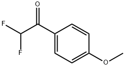 Ethanone, 2,2-difluoro-1-(4-methoxyphenyl)- (9CI) Struktur