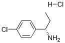 (S)-1-(4-chlorophenyl)propan-1-aMine-hcl Struktur