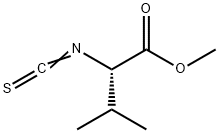 methyl 2-isothiocyanato-3-methyl-butanoate Struktur