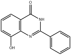 4(1H)-Quinazolinone,  8-hydroxy-2-phenyl-  (9CI) Struktur